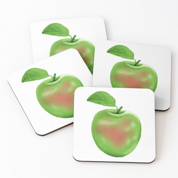 Item preview, green apple designed and sold by Sarah-Lynn Brown.