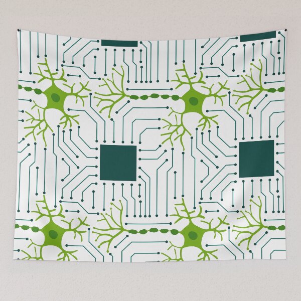 Item preview, Neural Network 1 designed and sold by Hodgepodge Bricolage.