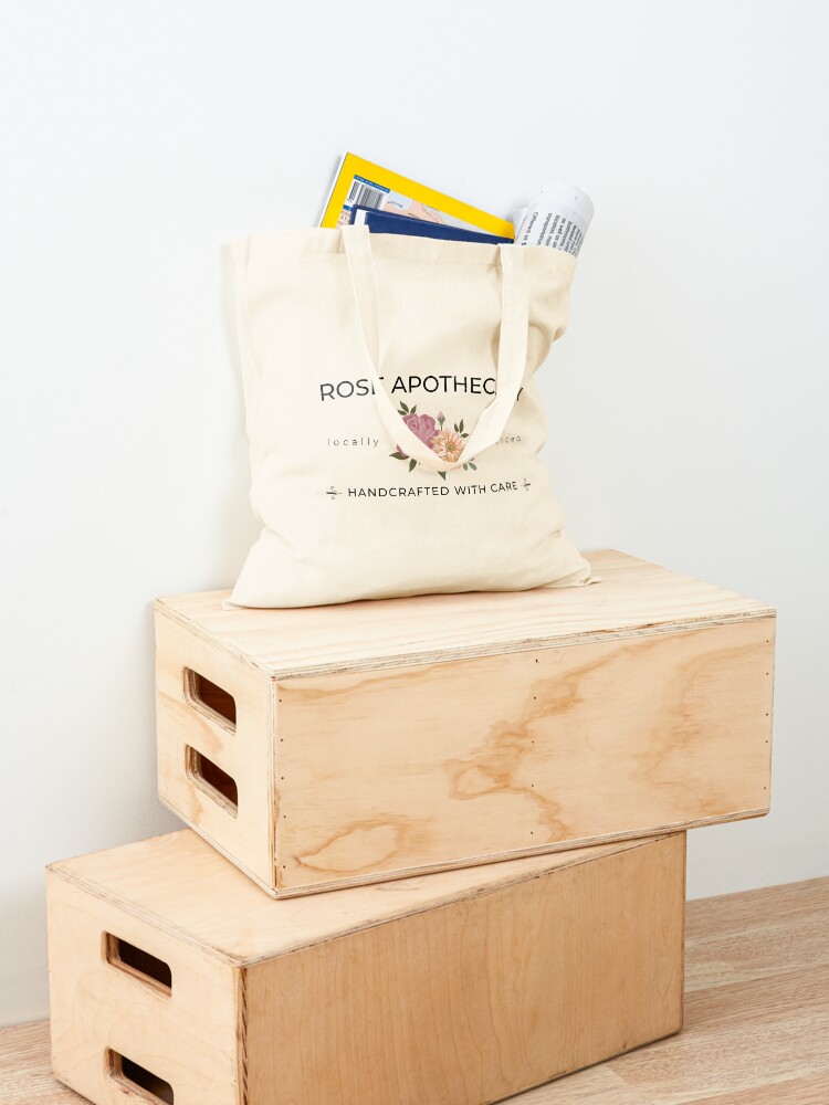 Alternate view of Rose Apothecary handcrafted with care Tote Bag