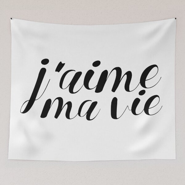 Item preview, J'aime Ma Vie (I Love My Life) designed and sold by denisethorn.