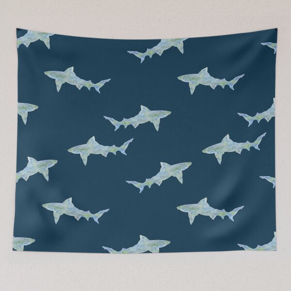 Item preview, Watercolor Shark designed and sold by Hodgepodge Bricolage.