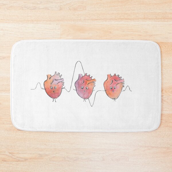 Item preview, Electrocardiogram Heartbeats designed and sold by Hodgepodge Bricolage.