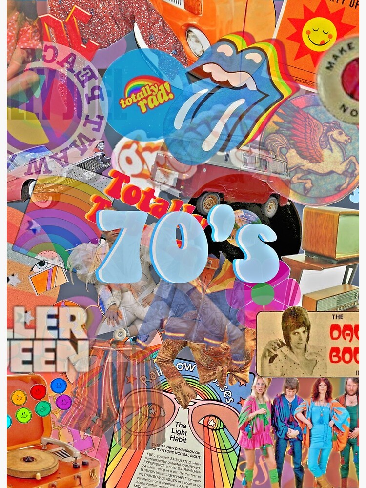 70s collage art