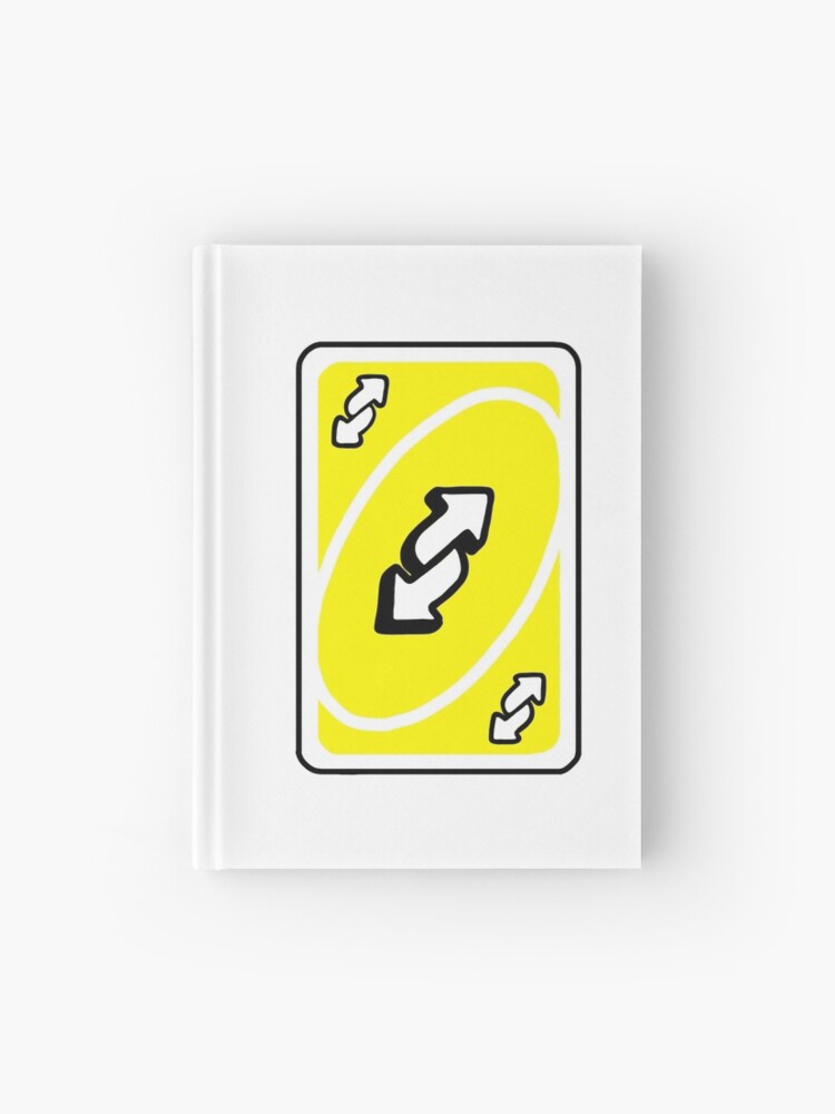 Yellow Uno Reverse Card 