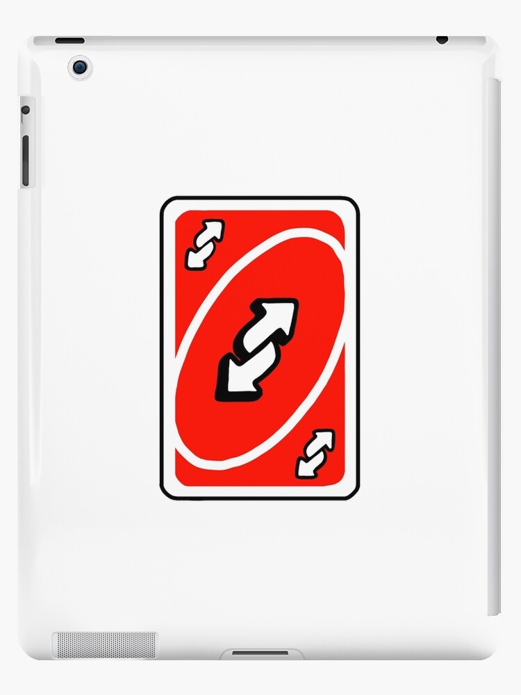 Red Uno Reverse Card iPhone Case for Sale by SnotDesigns