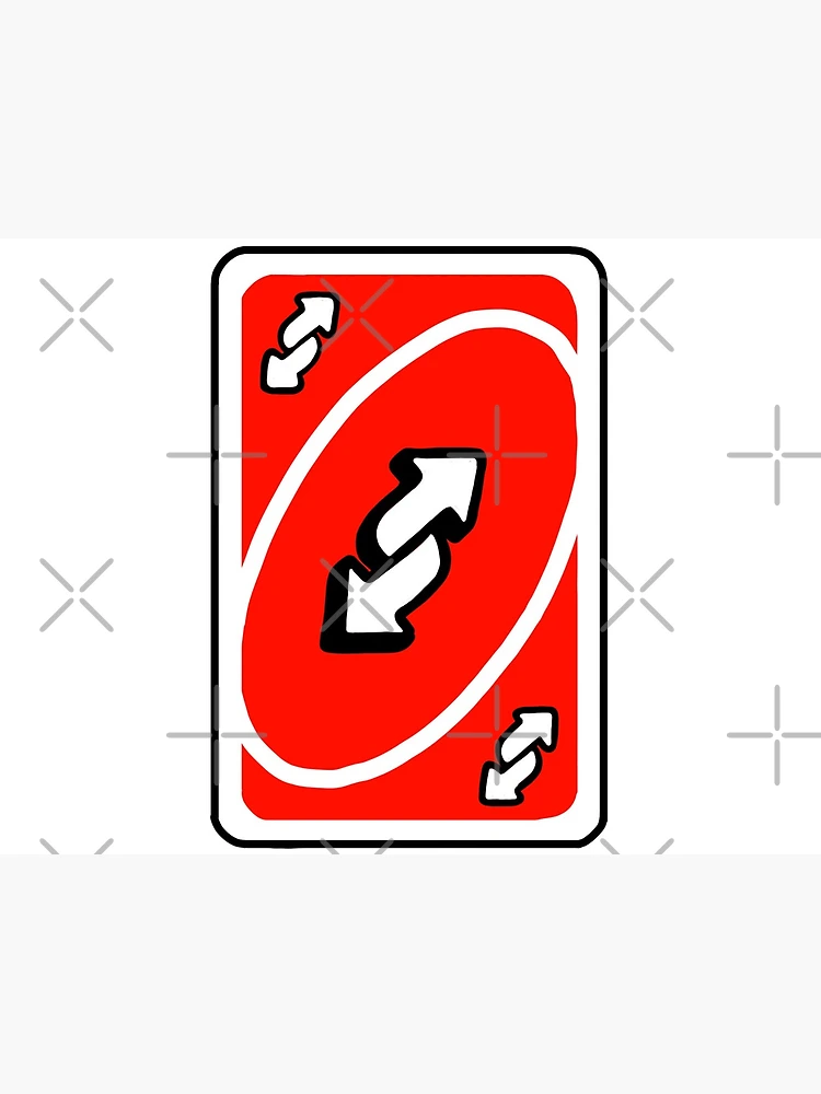 UNO Reverse card - Blue Greeting Card for Sale by crossesdesign