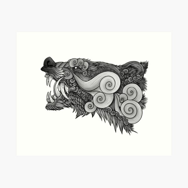 Bear mandala by Tamara  Sinkin  Sinkin Ink Tattoos  Facebook