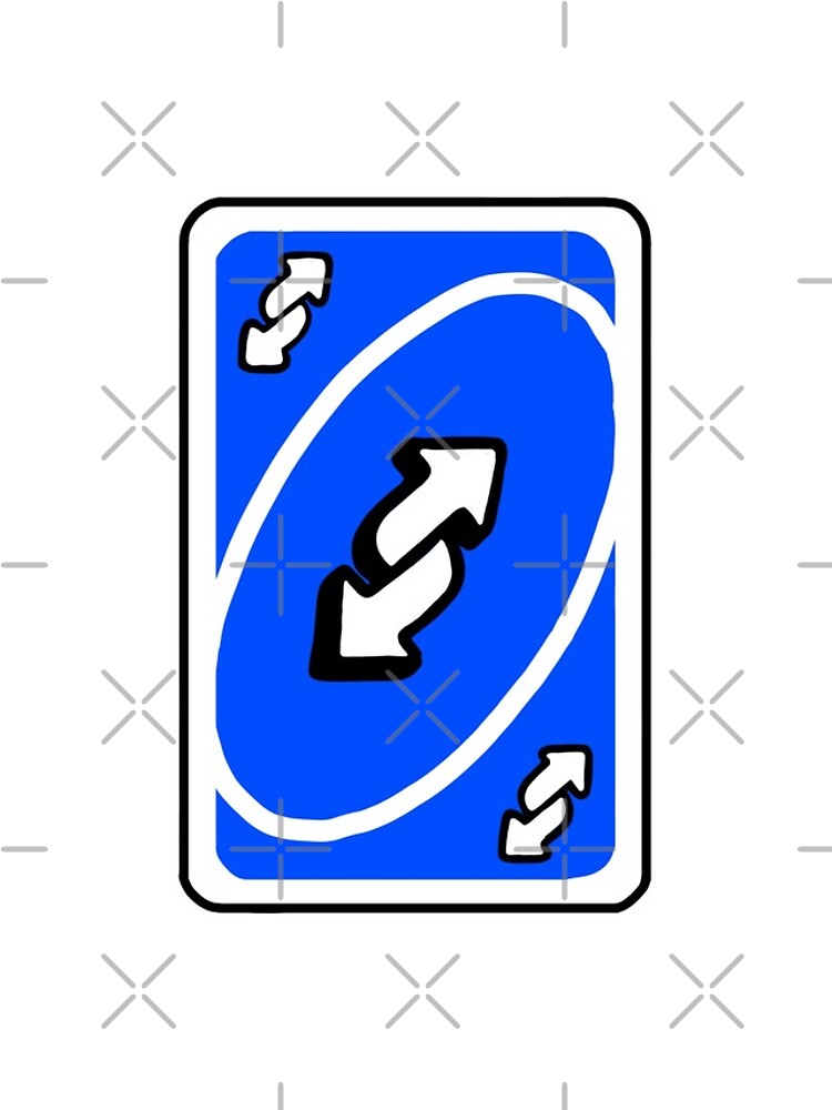 uno reverse card mint Sticker for Sale by maferpct