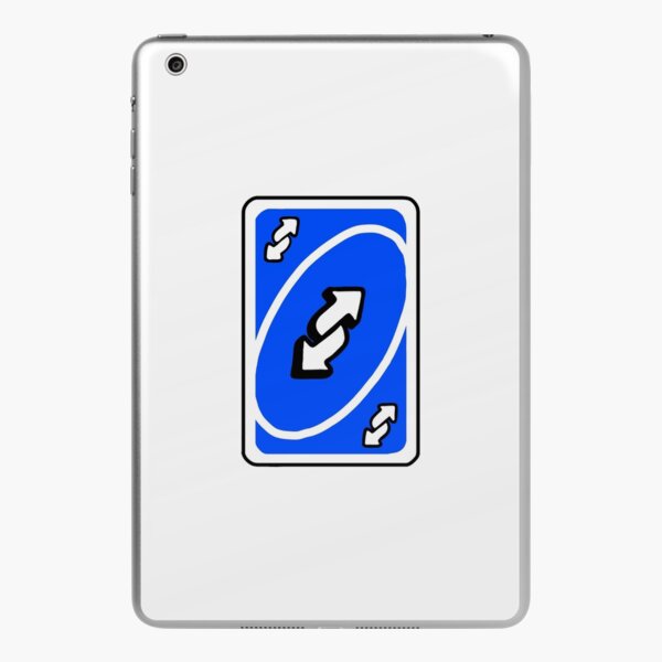 genderfluid pride uno reverse card | iPad Case & Skin