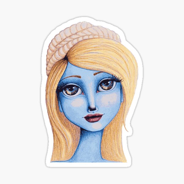 I Heart Smurfette Sticker