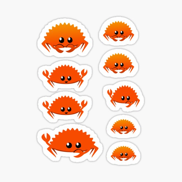 rust ferris sticker pack Sticker