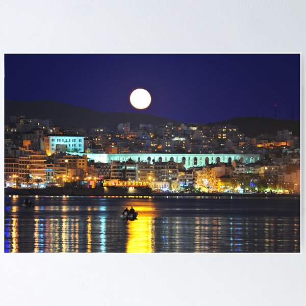 Aperçu de l'œuvre Fishing in the moonlight créée et vendue par FOTIS MAVROUDAKIS.