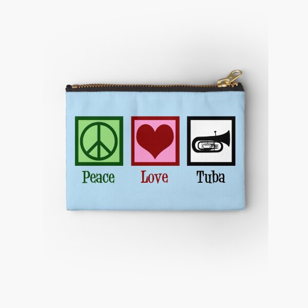 Item preview, Peace Love Tuba designed and sold by Epic Love Designs.