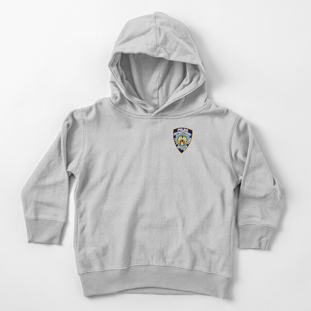 nypd hoodie grey