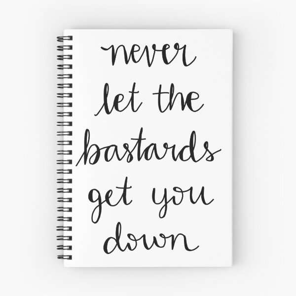 Item preview, Never let the bastards get you down designed and sold by generalorgana.