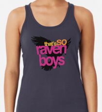 Das sind also Raven Boys Racerback Tank Top