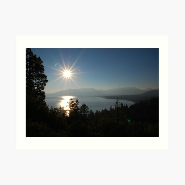 Sunrise at Lake Tahoe Art Print