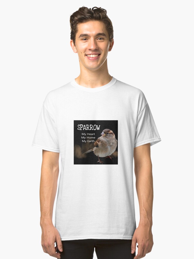 Alternate view of Sparrow Symbolism Classic T-Shirt