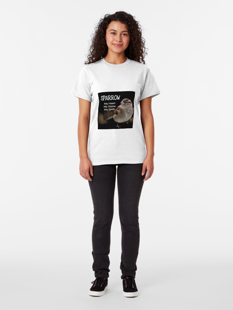 Alternate view of Sparrow Symbolism Classic T-Shirt