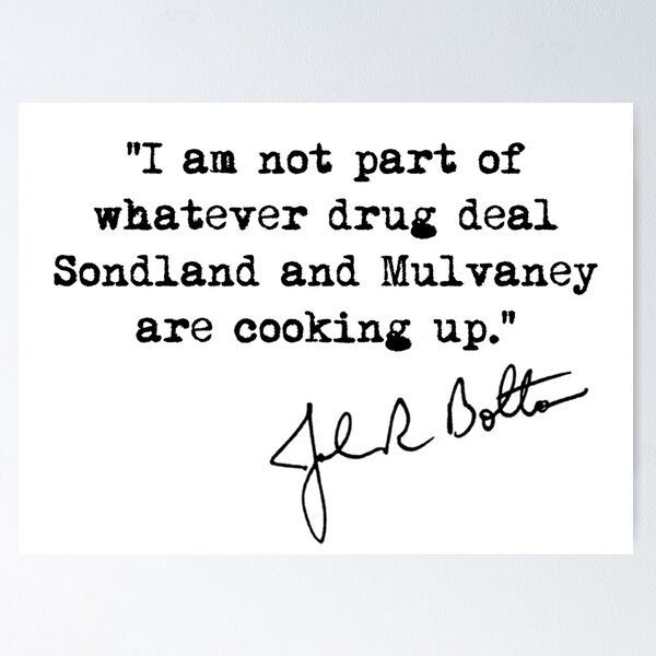 Item preview, Bolton Drug Deal Quote (black) designed and sold by Thelittlelord.