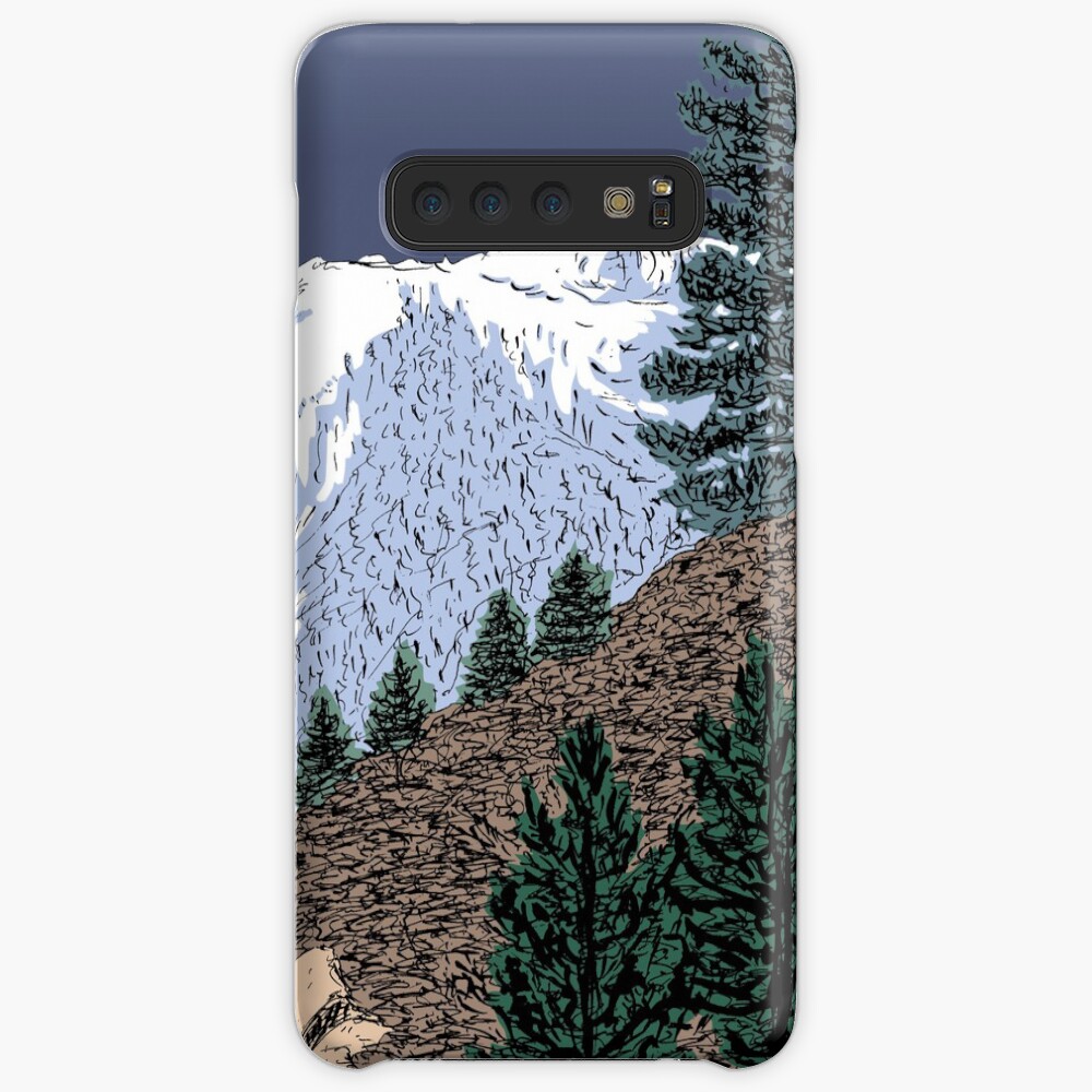 Winter Hike Up Twin Peaks Case & Skin for Samsung Galaxy