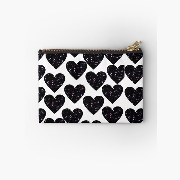 Item preview, Black Sparkly Hearts  designed and sold by Heartistlove.