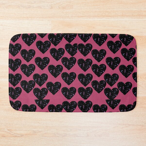 Item preview, Black Sparkly Hearts  designed and sold by Heartistlove.