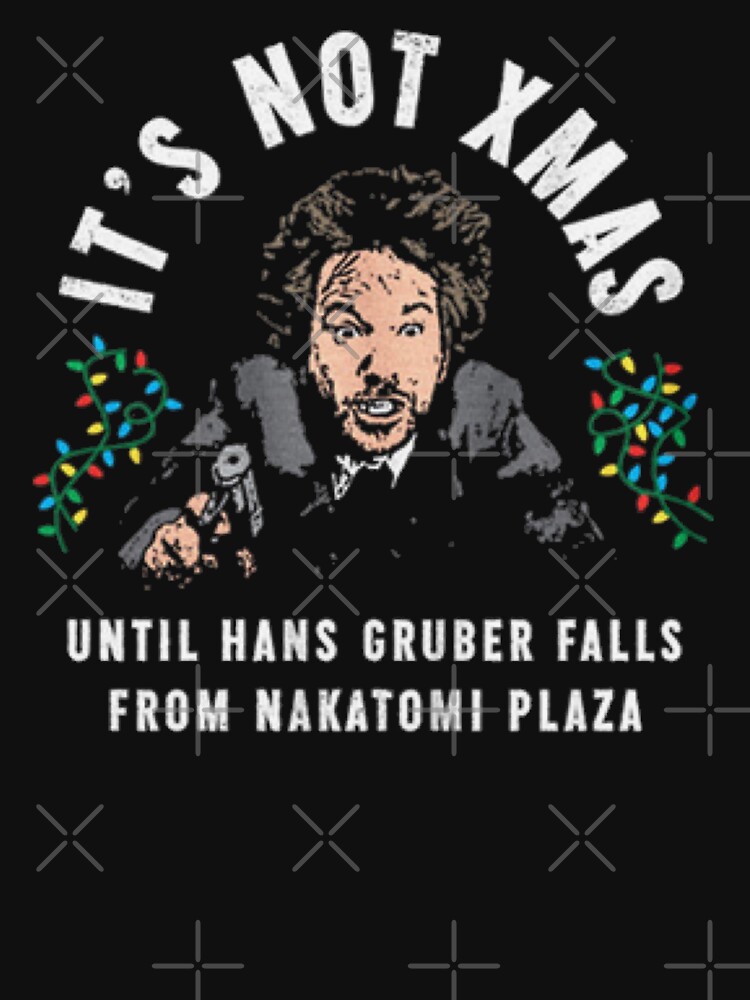 hans gruber christmas t shirt