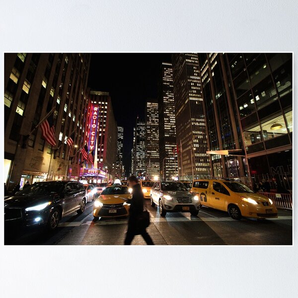 Item preview, 6th Avenue Night Scene designed and sold by R. R. Branstrom.