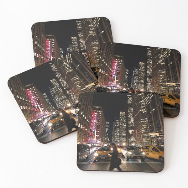 Item preview, 6th Avenue Night Scene designed and sold by R. R. Branstrom.