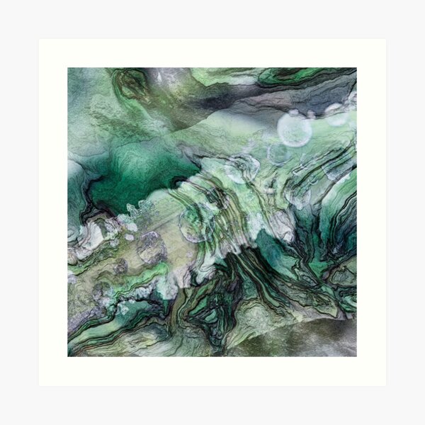 Frigid Landscape 2 Art Print