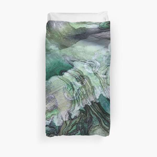 Frigid Landscape 2 Duvet Cover