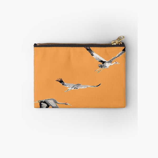 Item preview, Brolga (Grus rubicunda) on yellow ochre designed and sold by ChrissyWild.
