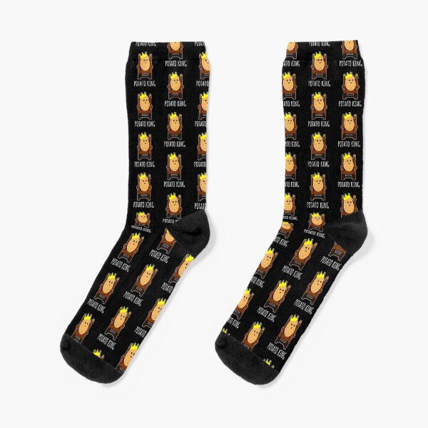 Potato King - Funny Potato gift Socks