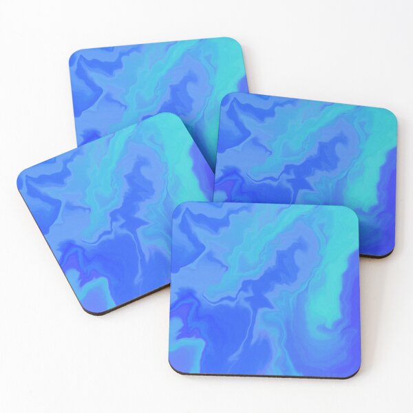 Item preview, Blue-Aqua Swirl designed and sold by Casualigraphy.