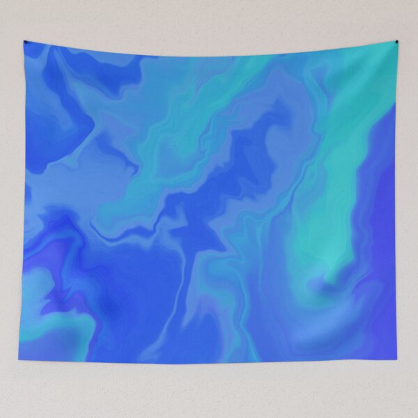 Item preview, Blue-Aqua Swirl designed and sold by Casualigraphy.