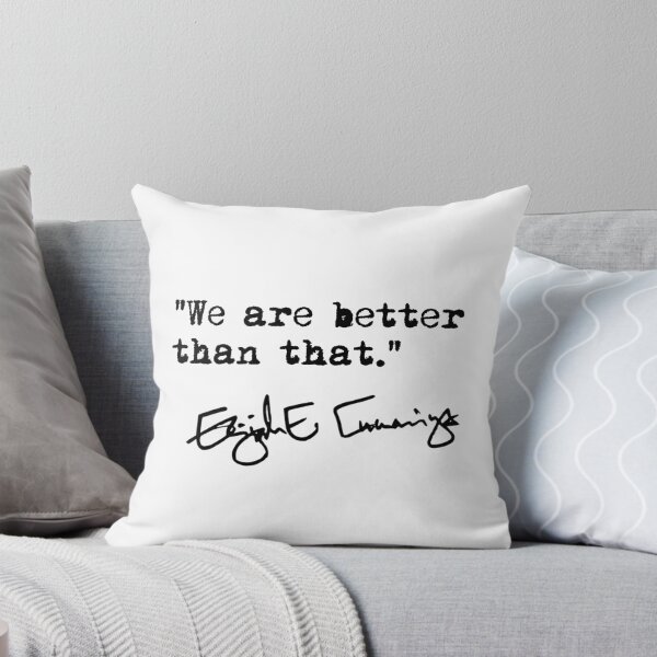 Item preview, We are better than that - Elijah Cummings (black) designed and sold by Thelittlelord.