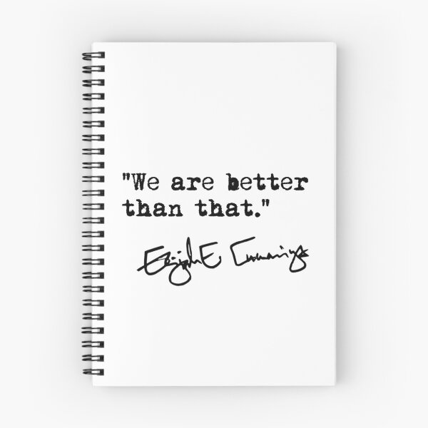 Item preview, We are better than that - Elijah Cummings (black) designed and sold by Thelittlelord.