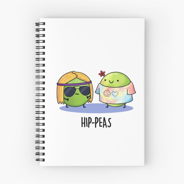 Item preview, Hip-peas Hippie Funny Peas Puns  designed and sold by punnybone.
