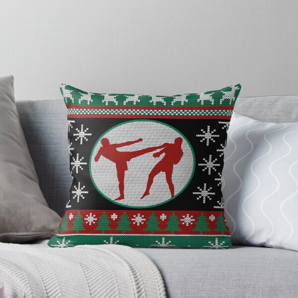 Item preview, Kickboxing ugly christmas gift idea Kickboxing lover designed and sold by LoveEveryWear.