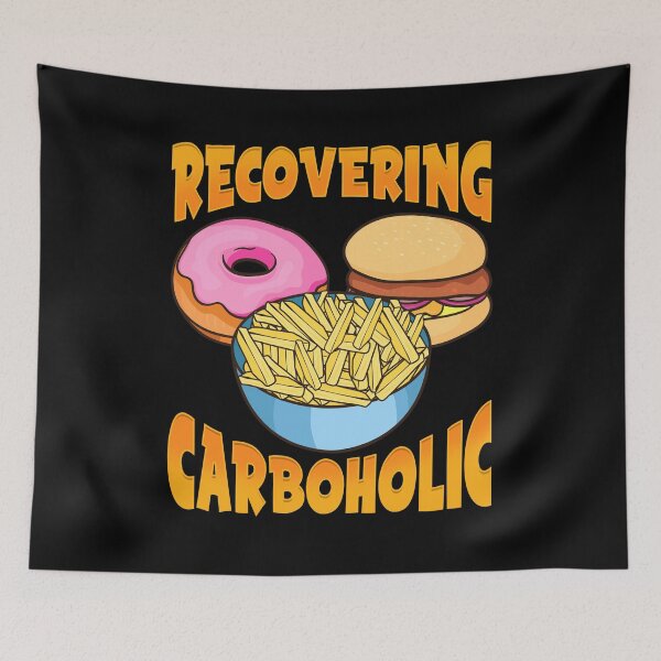 Item preview, Funny Recovering Carboholic Carb Low-Carb Dieting designed and sold by perfectpresents.