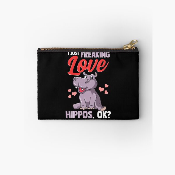 Item preview, Cute I Just Freaking Love Hippos, Okay? Baby Hippo designed and sold by perfectpresents.