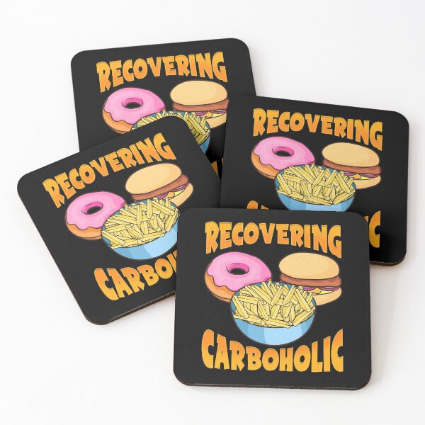 Item preview, Funny Recovering Carboholic Carb Low-Carb Dieting designed and sold by perfectpresents.