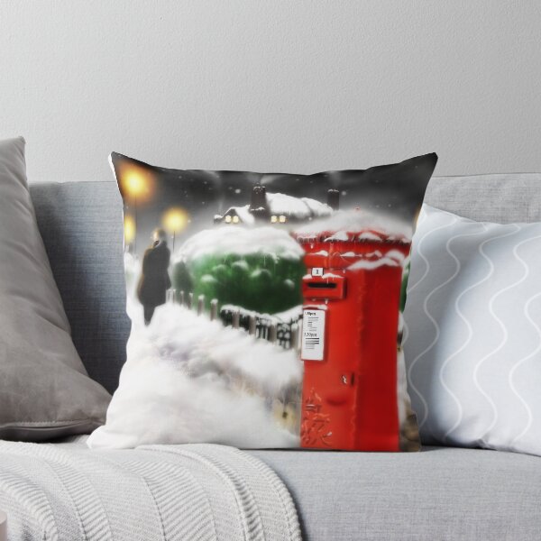 Item preview, Traditional Christmas Illustration: Red Post Box in Snow [Soft Mix] designed and sold by Grant Wilson.