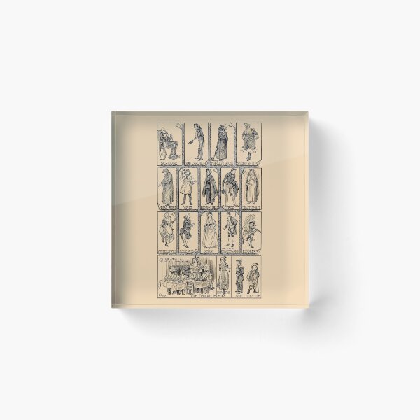 Item preview, The Characters of a Christmas Carol designed and sold by PictureNZ.
