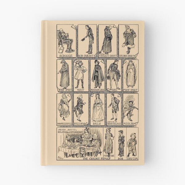 Item preview, The Characters of a Christmas Carol designed and sold by PictureNZ.