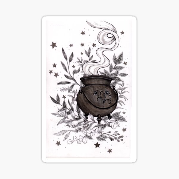 Brewing Cauldron Sticker