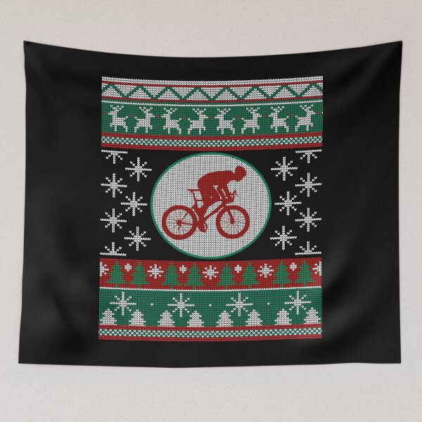 Item preview, Mountain Biking ugly christmas gift idea Biker lover designed and sold by LoveEveryWear.