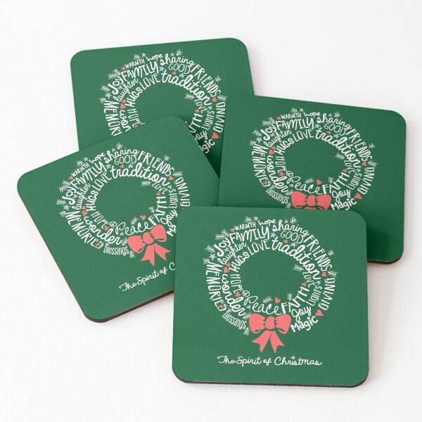 Item preview, The Spirit of Christmas Peace Love Hope Joy Magic Holiday Stocking Stuffer Novelty Gift designed and sold by aqualiontees.