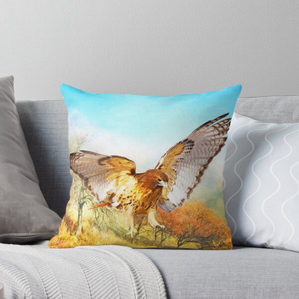 Item preview, Red-tail Hawk in Autumn designed and sold by FineArtography.